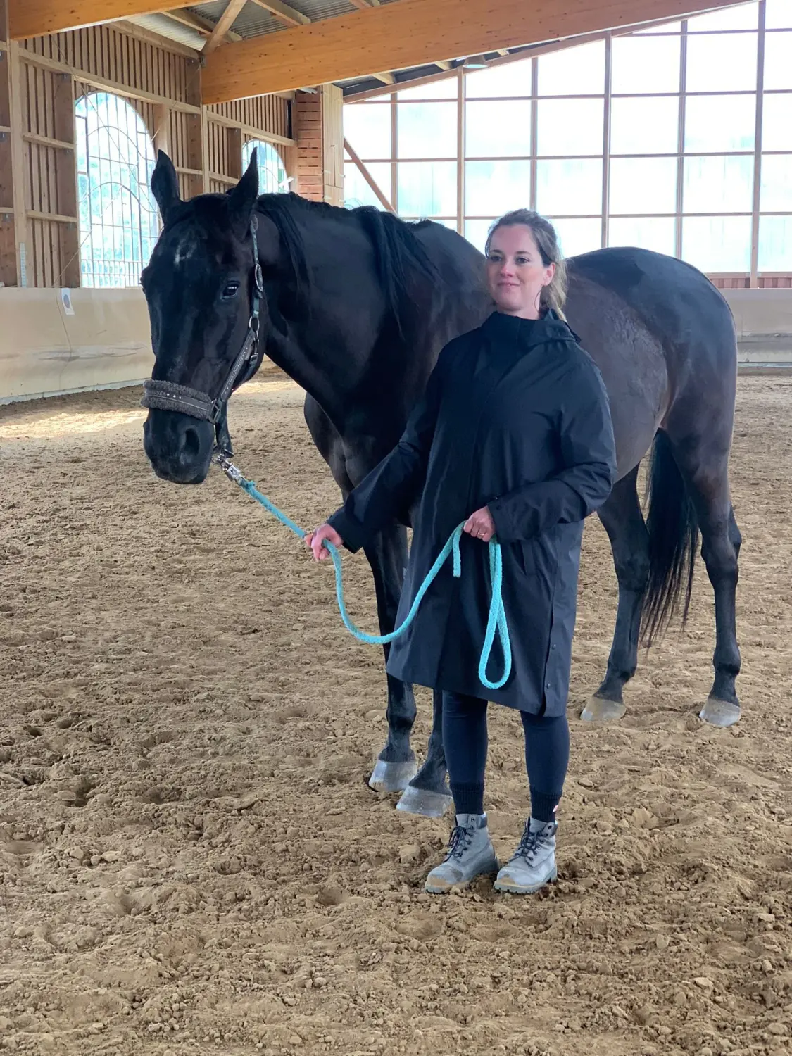 Pferd und Dame von HORSAYA 